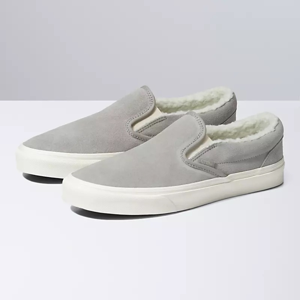 Vans Asher Women's Suede Slip-On Shoes Size 8 1/2